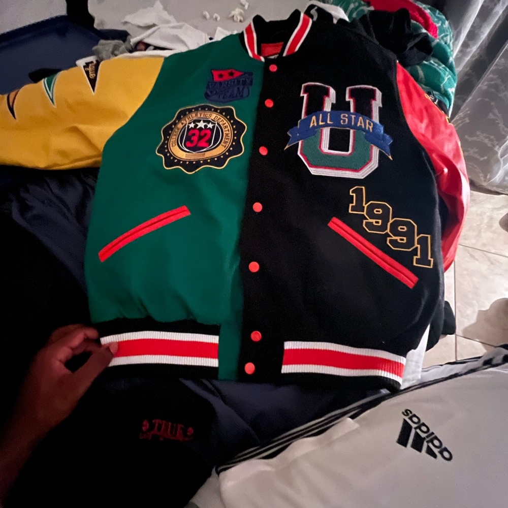 All Star Varsity Jacket - Green